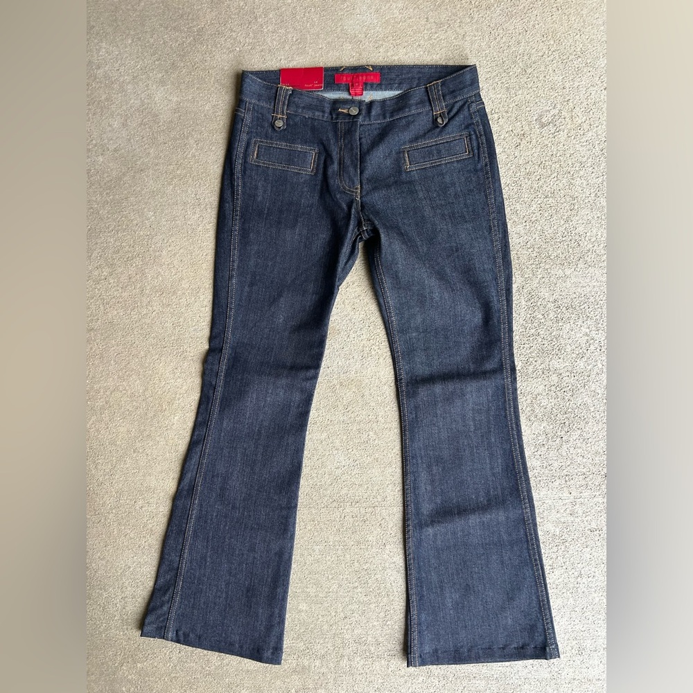 Vintage French Connection Low Rise, Flare Jeans